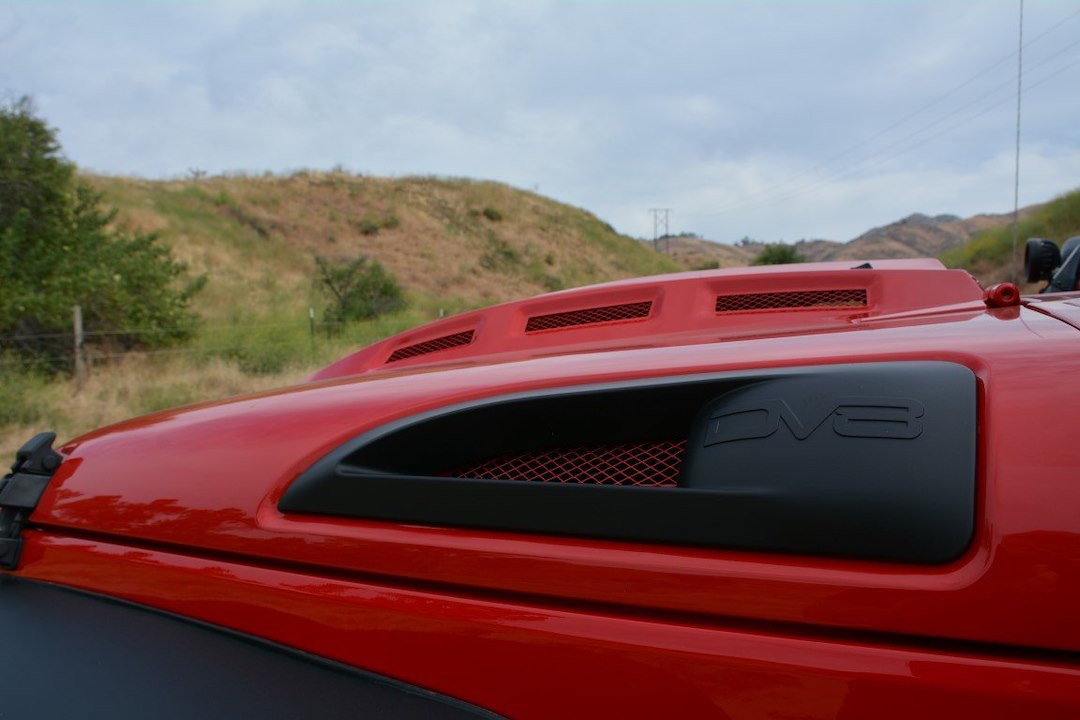 Product of DV8 Offroad HDMB07-02 Vented Black Hood 