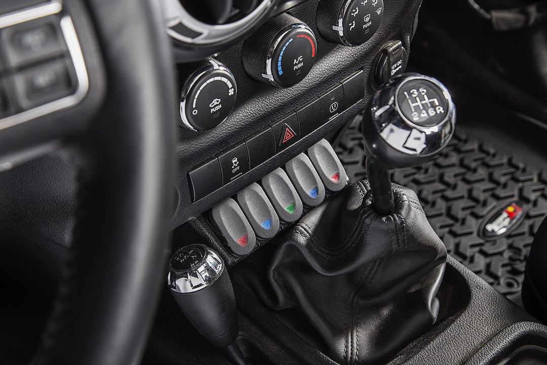 Rugged Ridge 17235.54 Switch Panel||17235_54_Installed1.Jpg||89||o311723554||1568405