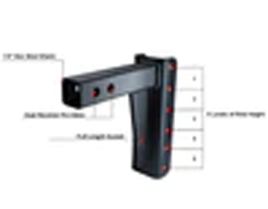 Bulletproof Hitches Md206 Trailer Hitch Ball Mount||md206-Description2_Small.Jpg||92||bphmd206||1436568