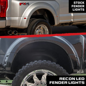 Product of Recon Accessories 264136whbk Side Marker Light