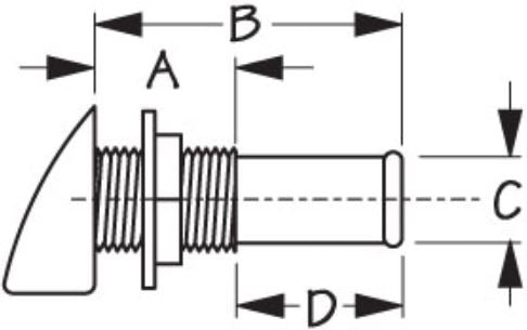 Sea Dog 357100-1 Boat Fuel Tank Vent||357100-1_1.Jpg||86||sdg3571001||1353996
