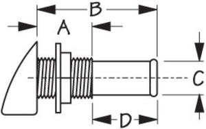 Sea Dog 357100-1 Boat Fuel Tank Vent||357100-1_1.Jpg||86||sdg3571001||1353996