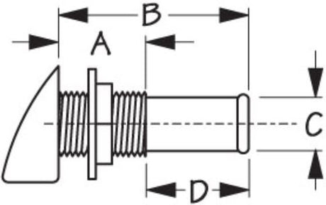 Sea Dog 357100-1 Boat Fuel Tank Vent||357100-1_1.Jpg||86||sdg3571001||1353996