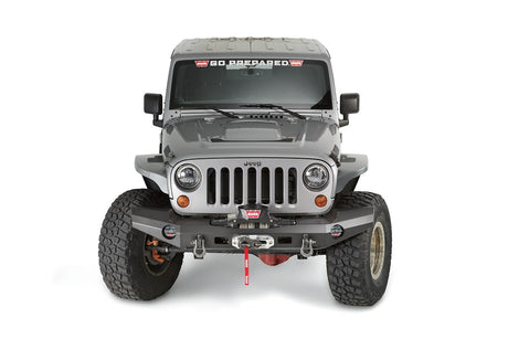 Product of Warn 101420 Elite Series Steel Powder Coated Bumper 