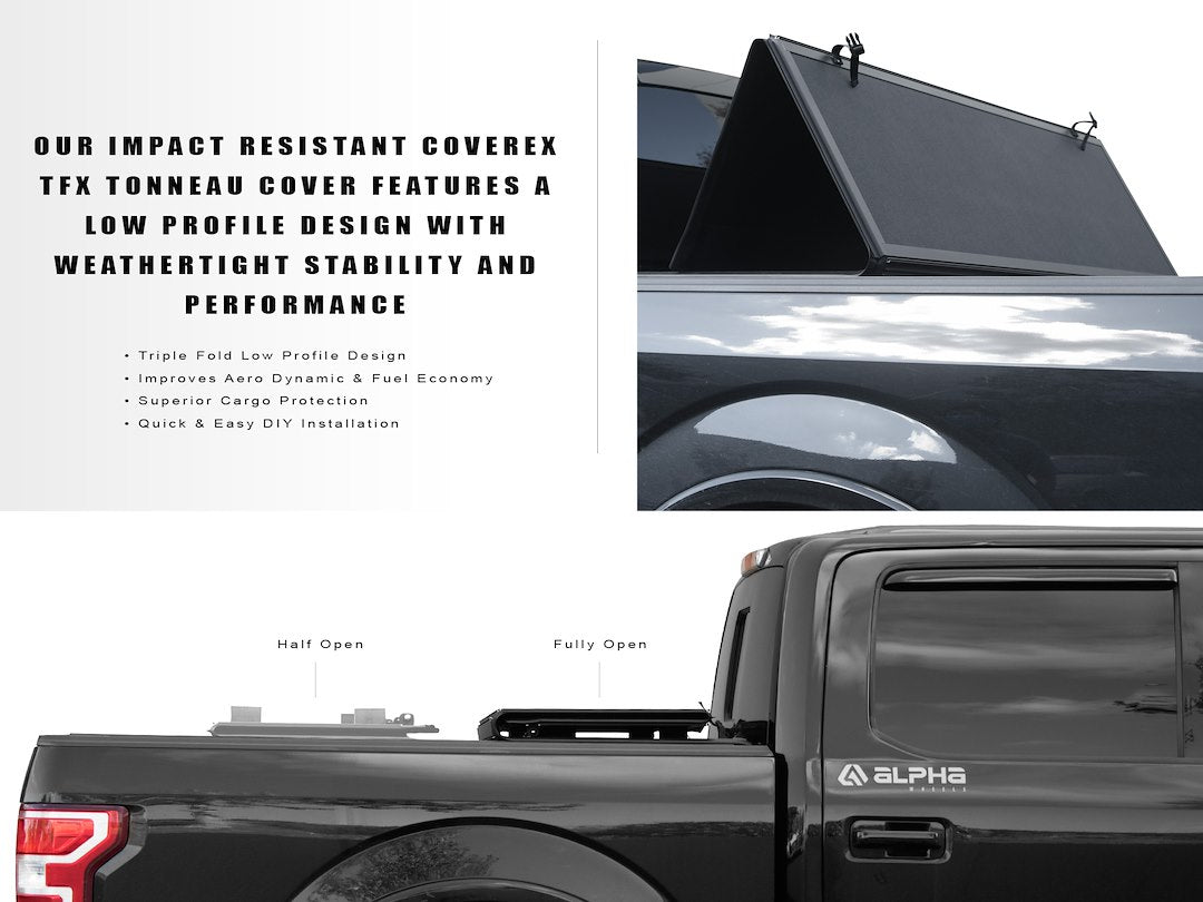 Product of Armordillo CoveRex TFX Series Hard Folding 8717806 Tonneau Cover 