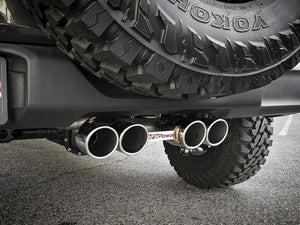 Product of Advanced FLOW Engineering 49-38073-P Rebel Cat-Back System Single Exhaust System Kit 