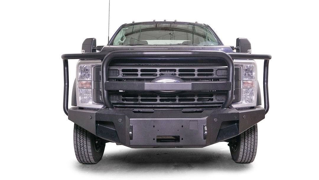 Product of Fab Fours FS23-A5960-1 Premium Steel Powder Coated Bumper 