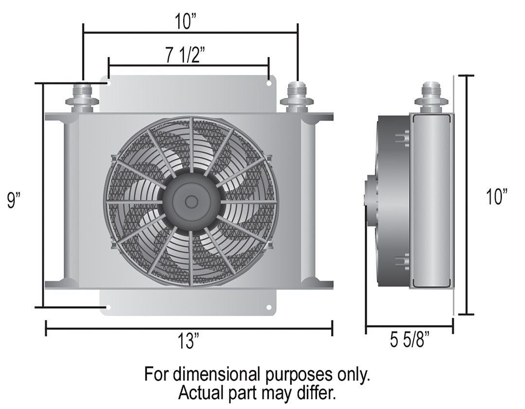 Product of Derale 15960 Fluid Cooler