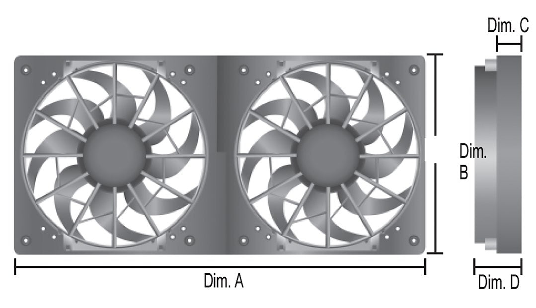 Product of Derale 16928 Cooling Fan