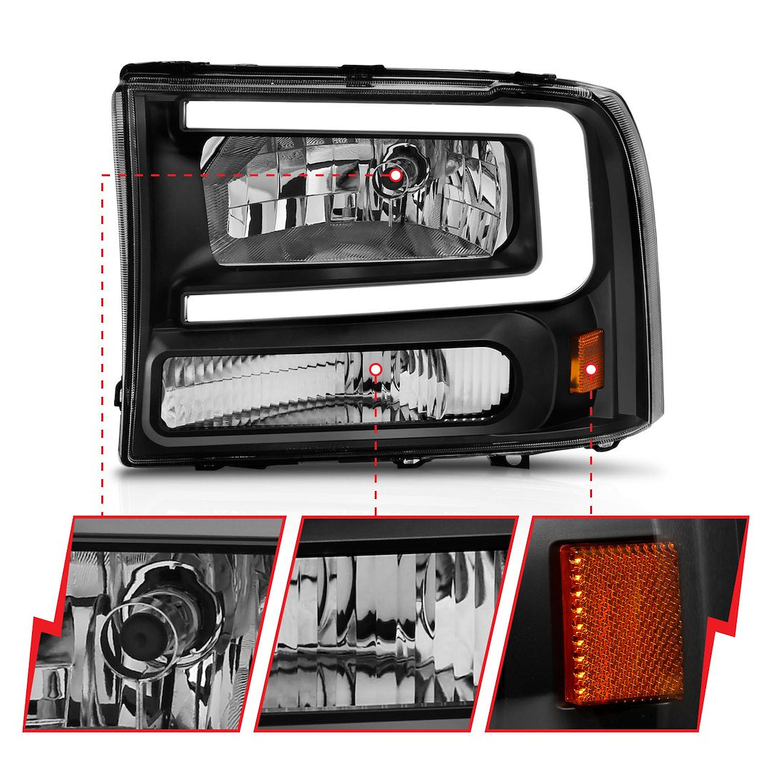 Product of Anzo Usa 111549 Headlight Assembly