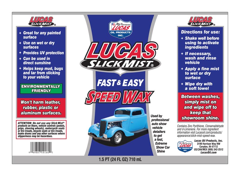 Product of Lucas Oil 10160 Car Wax