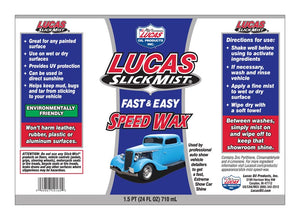 Product of Lucas Oil 10160 Car Wax