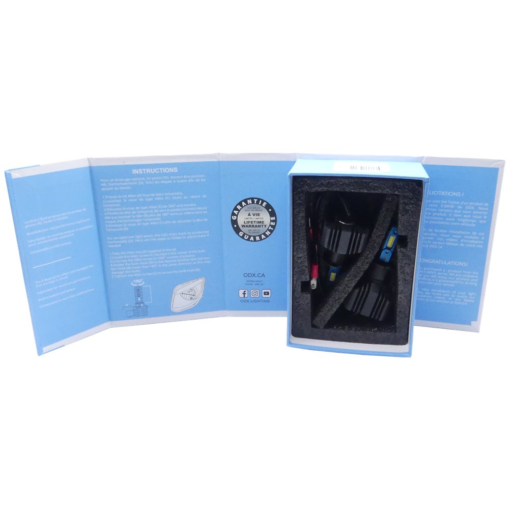 Odx Lighting Ledebryd-H3 Headlight Bulb||ledebryd-H3_5.Jpg||90||odxebrydh3||1268338