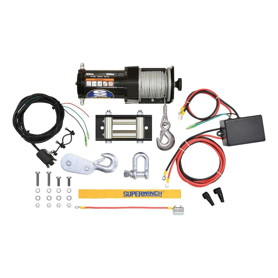 Product of Superwinch 1120210 2000 Pound ATV/ UTV Winch 