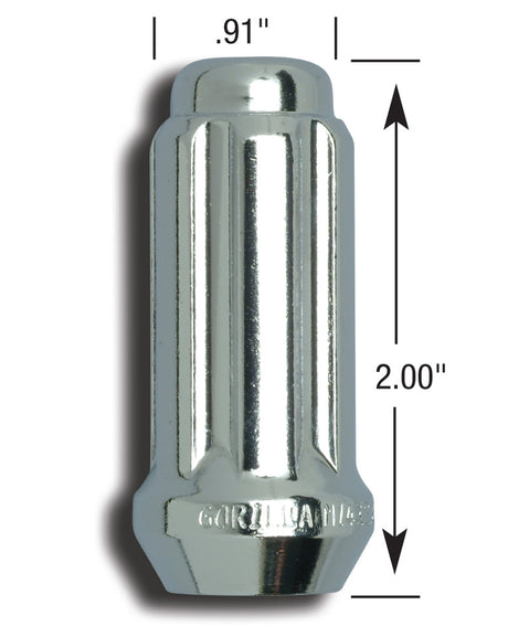 Product of Gorilla 26198HT Small Diameter Duplex 60 Degree Conical 9/16x18 Lug Nut 
