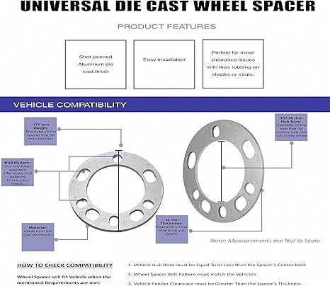 Product of Coyote Wheel Accessories 911130t-A Wheel Spacer