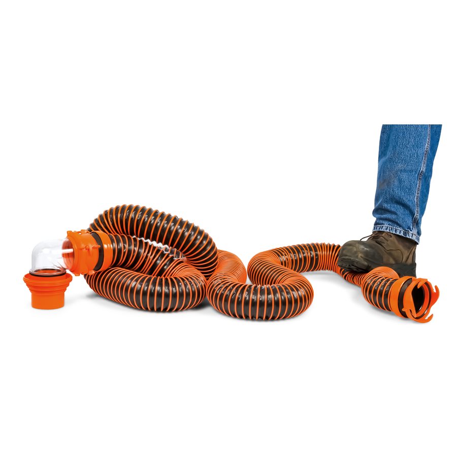 Product of Camco 39861 15 Feet Black Sewer Hose Yes 