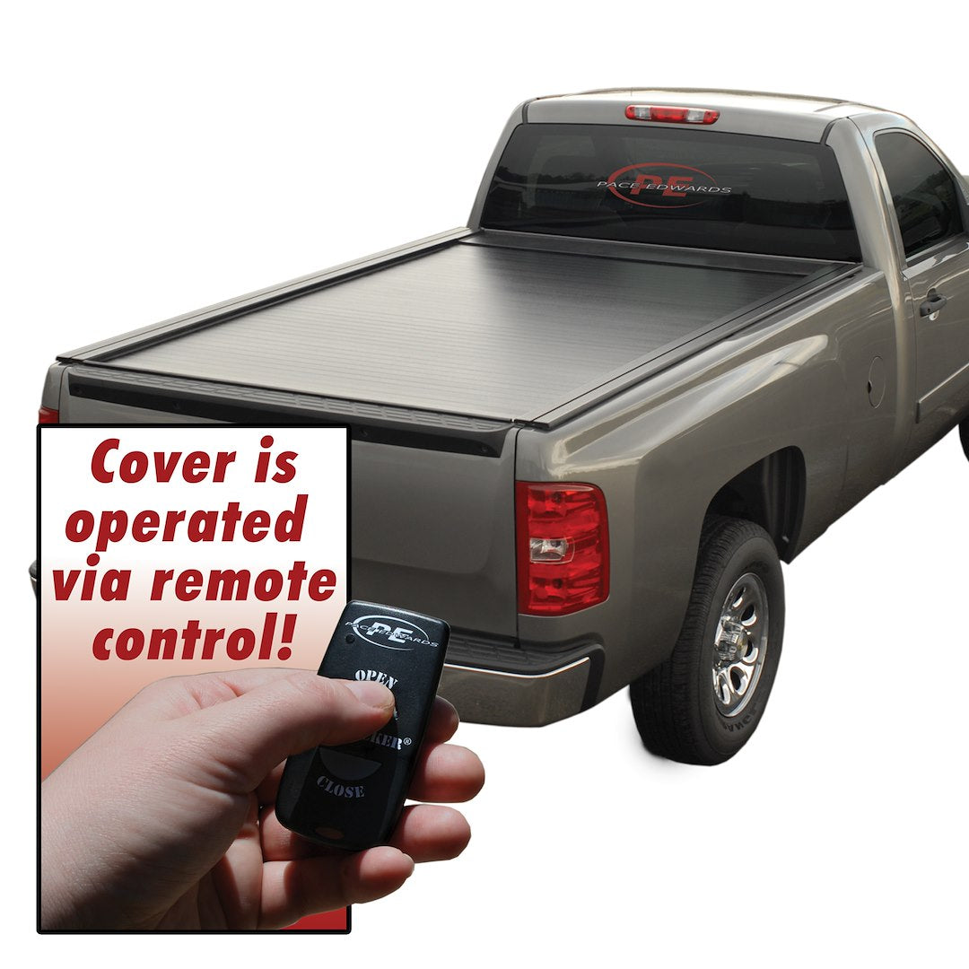 Product of Pace Edwards Bedlocker ® Explorer Hard Power Retractable BEDA24A55 Tonneau Cover 