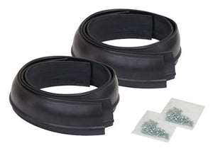 Product of Pacer Performance 52-156 Non-Exposed Fasteners Black Fender Flare - Set Of 4 