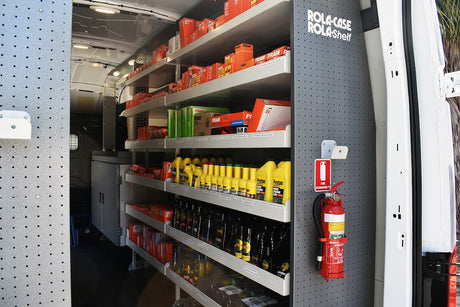 Product of Rolacase RSSHL/126-2 50 Inch L 16 Inch W Silver Van Storage System Shelf 