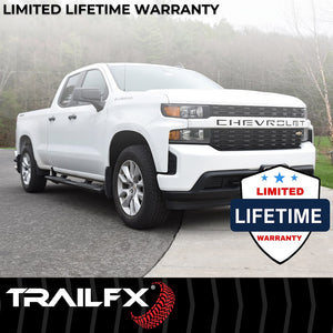 Product of TrailFX AL4003B TrailFX A4 Series Nerf Bar With Surface Steps 