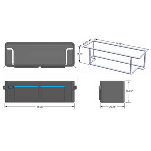 Product of Tonneau Buddy Tbs-2000 Cargo Organizer