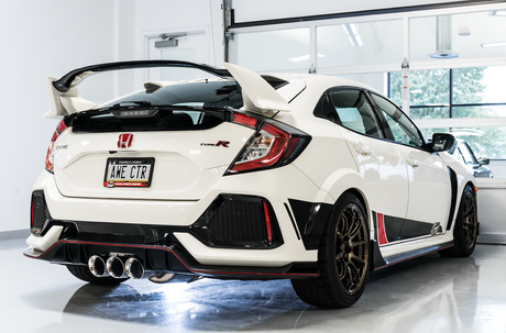 Product of AWE Tuning 3020-52000 Track Edition Cat-Back System Single Exhaust System Kit 