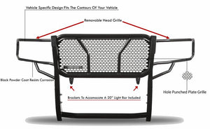 Black Horse Offroad Ru-Dosp19-B Grille Guard||ru-Dosp19-B_2.Jpg||86||blkrudosp19b||1647920