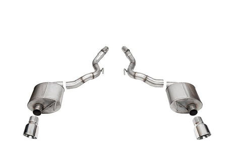 Product of Corsa Performance 21276 Touring Axle Back System Dual Exhaust System Kit 