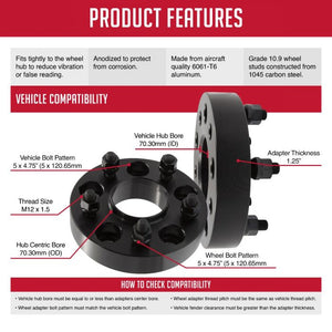 Coyote Wheel Accessories 5475-5475h-B703-12 Wheel Adapter||5475-5475h-B703-12_1.Jpg||86||rev475hb70312||2218793