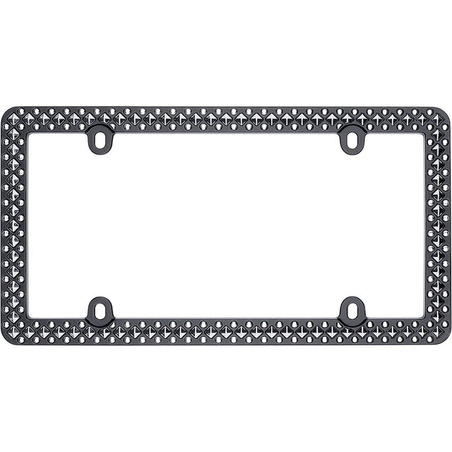 Cruiser 58153 License Plate Frame||58153_Main-Defender_Matte_Black_Chrome-Outpack.Jpg||85||c3458153||907616