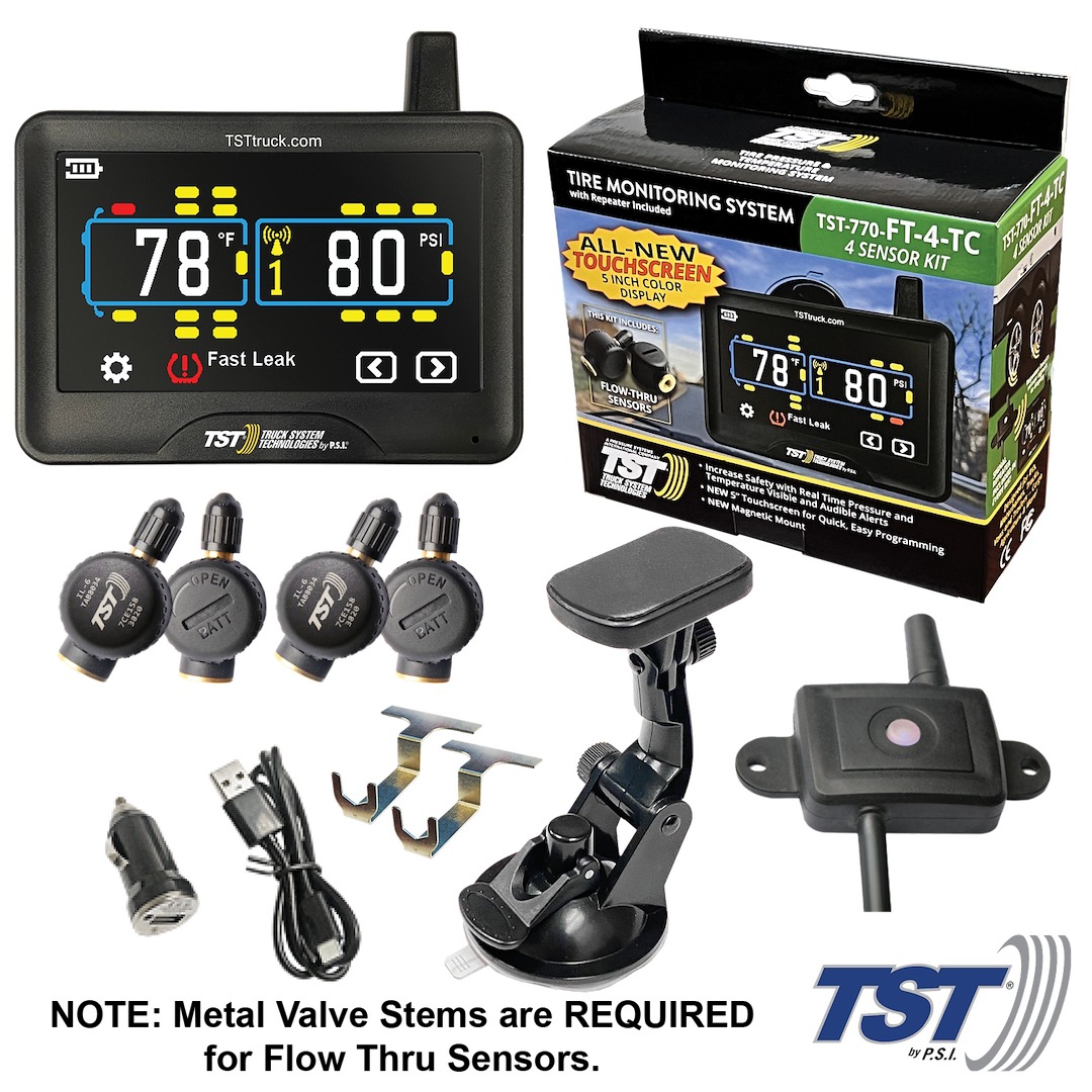 Truck System Technology (Tst) Tst-770-Ft-4-Tc Tire Pressure Monitoring System - Tpms||tst-770-Ft-4-Tc-Web Images-1.Png||85||tsttst770ft4t||1701957