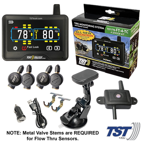 Truck System Technology (Tst) Tst-770-Ft-4-Tc Tire Pressure Monitoring System - Tpms||tst-770-Ft-4-Tc-Web Images-1.Png||85||tsttst770ft4t||1701957