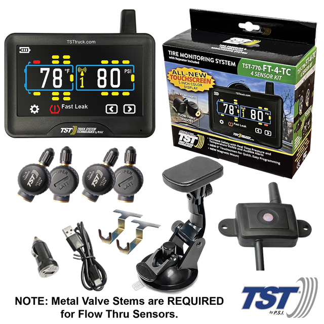 Truck System Technology (Tst) Tst-770-Ft-4-Tc Tire Pressure Monitoring System - Tpms||tst-770-Ft-4-Tc-Web Images-1.Png||85||tsttst770ft4t||1701957