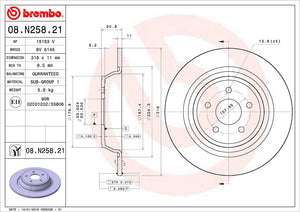 Brembo 08n25821c02 Brake Rotor||08.N258.21_2.Jpg||87||brm08n25821||1079413