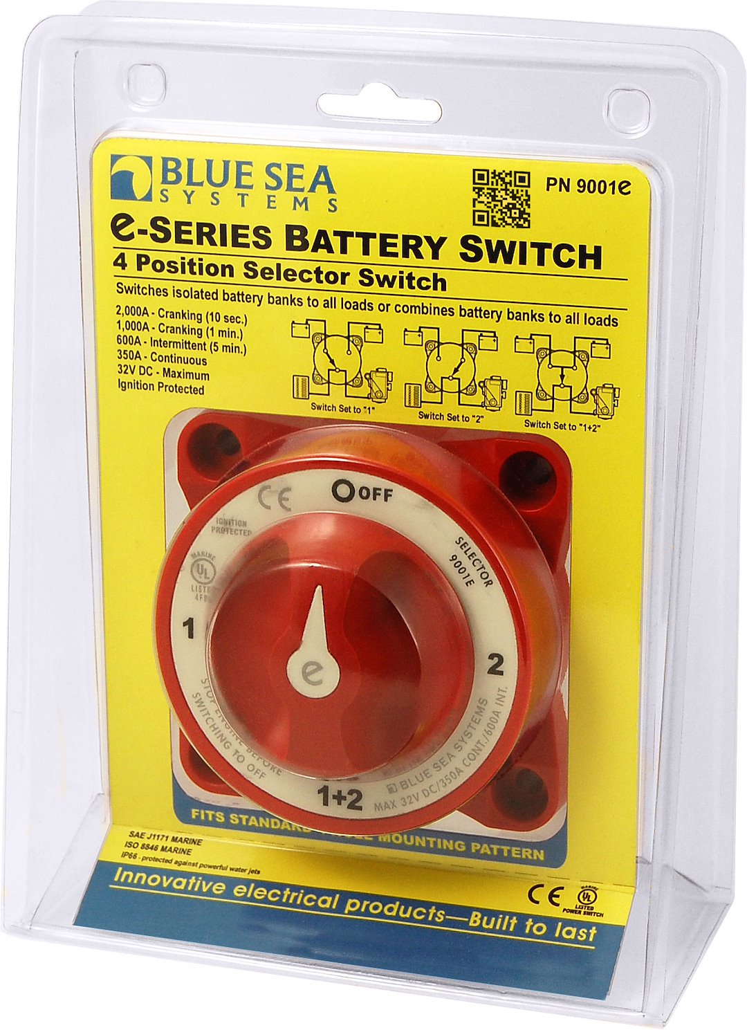 Blue Sea 9001e-Bss Battery Selector Switch||9001e-Bss_2.Jpg||87||b6z9001ebss||905827