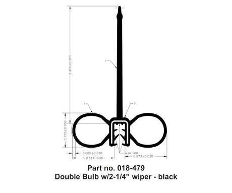 Product of Ap Products 018-479 Slide Out Seal