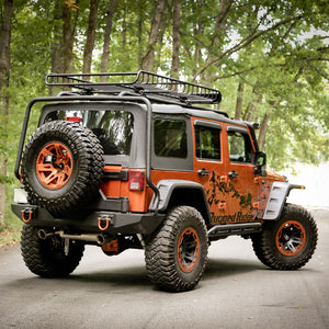 Product of Rugged Ridge 11640.10 Pocket Style/ Exposed Fasteners Black Fender Flare - Set Of 4 