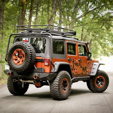 Product of Rugged Ridge 11640.10 Pocket Style/ Exposed Fasteners Black Fender Flare - Set Of 4 