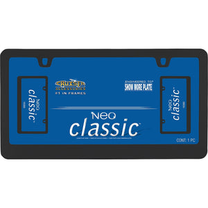 Cruiser 15350 License Plate Frame||15350_P01-Neo-Classic_Black-Inpack.Jpg||86||c3415350||876185