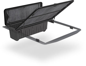 Product of Stowe Cargo Systems R155009-2 Hard Folding Black Matte Tonneau Cover