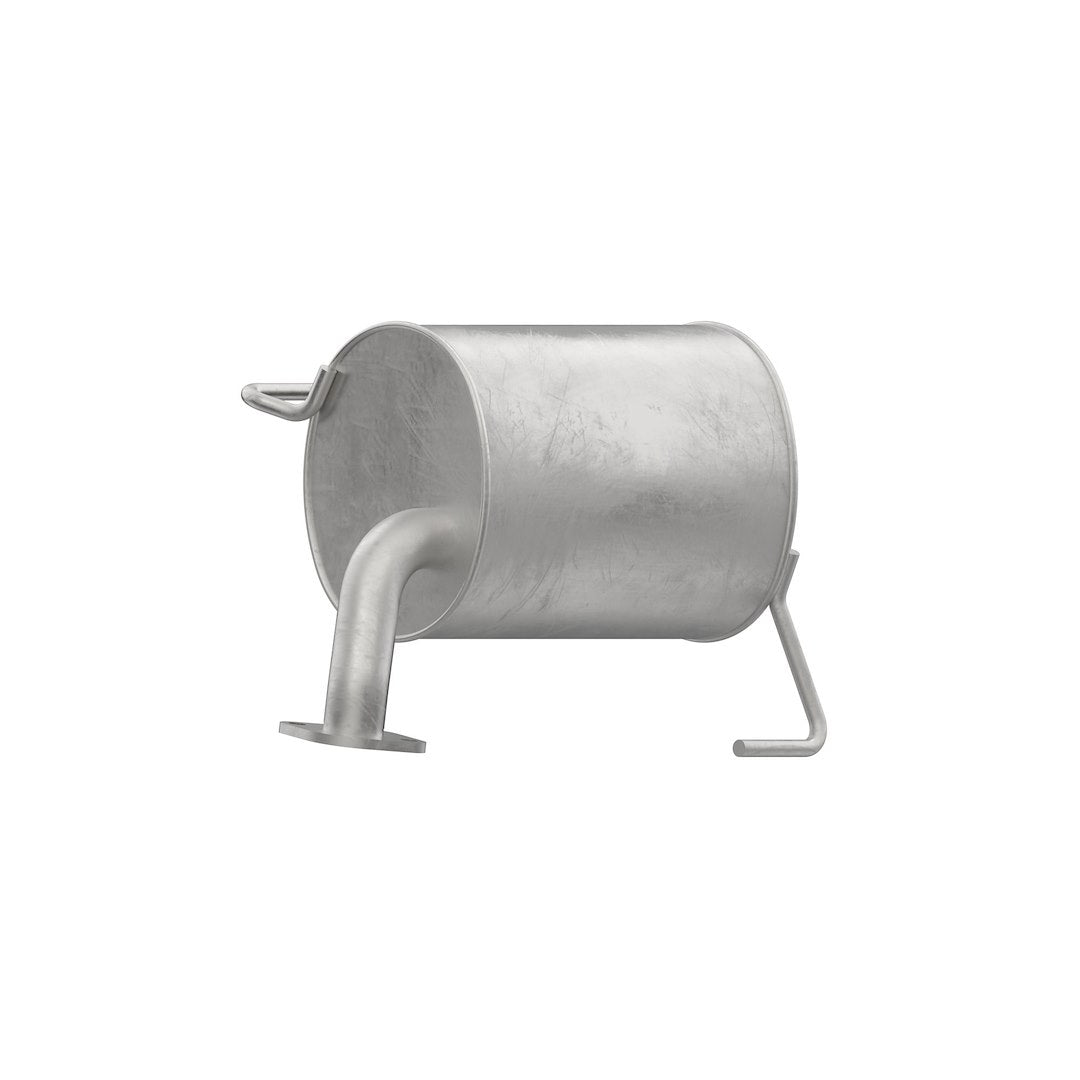 Product of Walker Exhaust 52492 Quiet-Flow SS Muffler Assembly Aluminized Stainless Steel Exhaust Muffler 