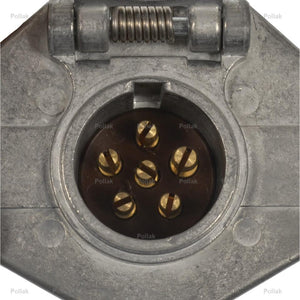 Product of Pollak 11-607P 6 Pin Trailer Wiring Connector 