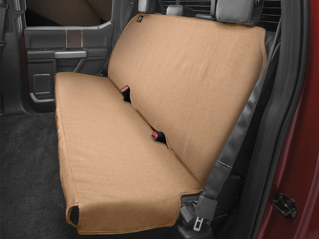 Product of Weathertech (USA) DE2021TN Seat Protector Tan Polycotton Seat Cover 