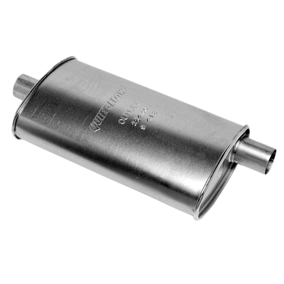 Product of Walker Exhaust 22430 Quiet-Flow SS Aluminized Stainless Steel Exhaust Muffler 