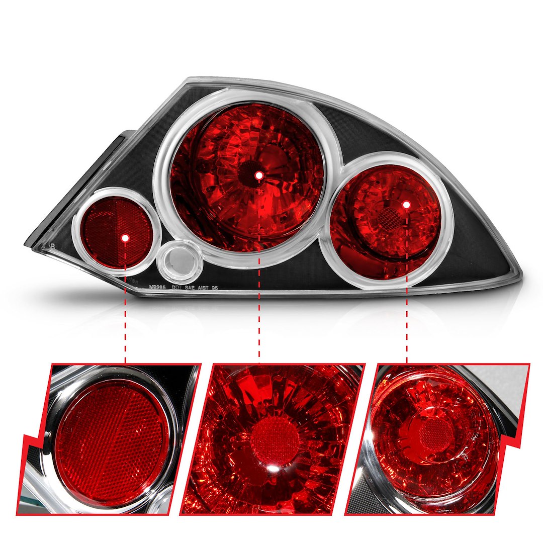 Anzo Usa 221081 Tail Light Assembly||||86||a1r221081||2002034