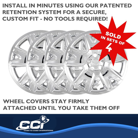 Product of Coast To Coast IWC47117C Silver Set Of 4 