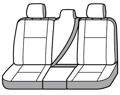 Product of Covercraft GTF636ABCAGY Carhartt® PrecisionFit® Carhartt Gravel 1000 Denier Nylon Seat Cover 