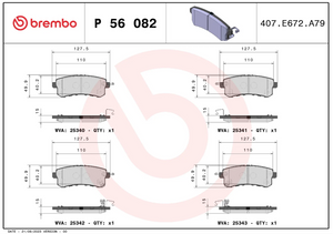 Brembo P56082 Brake Pad||p56082_3.Png||88||brmp56082||1684714