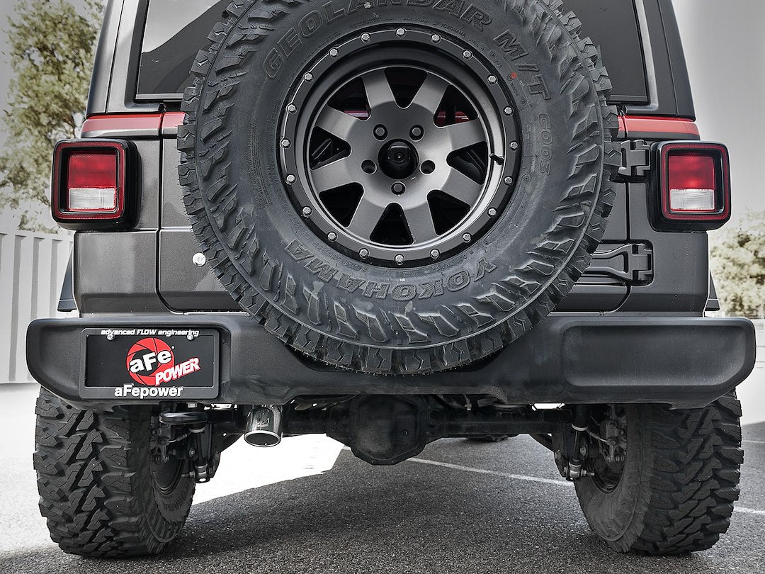 Product of Advanced FLOW Engineering 49-48065-1P Mach Force XP Cat Back System Single Exhaust System Kit 